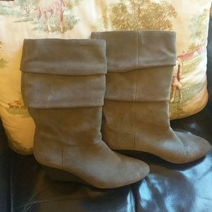 Alex Marie grey suede boots